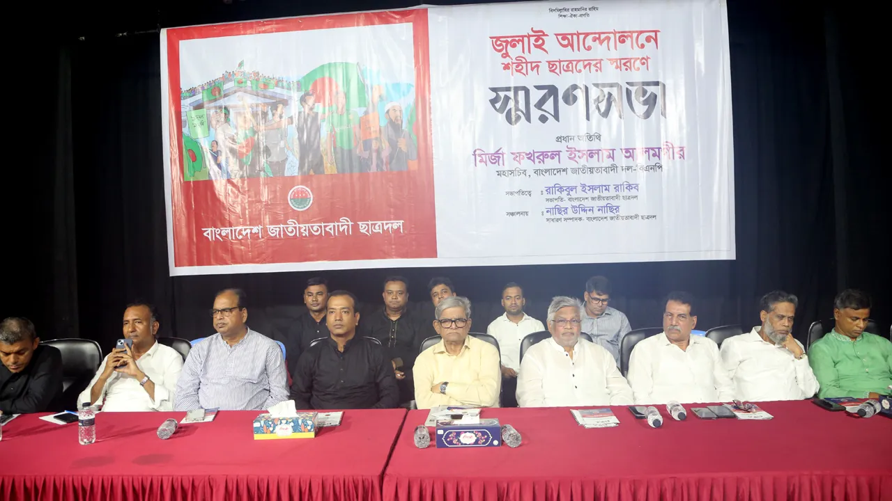 পাতানো কোনো ফাঁদে পা দেব না : মির্জা ফখরুল