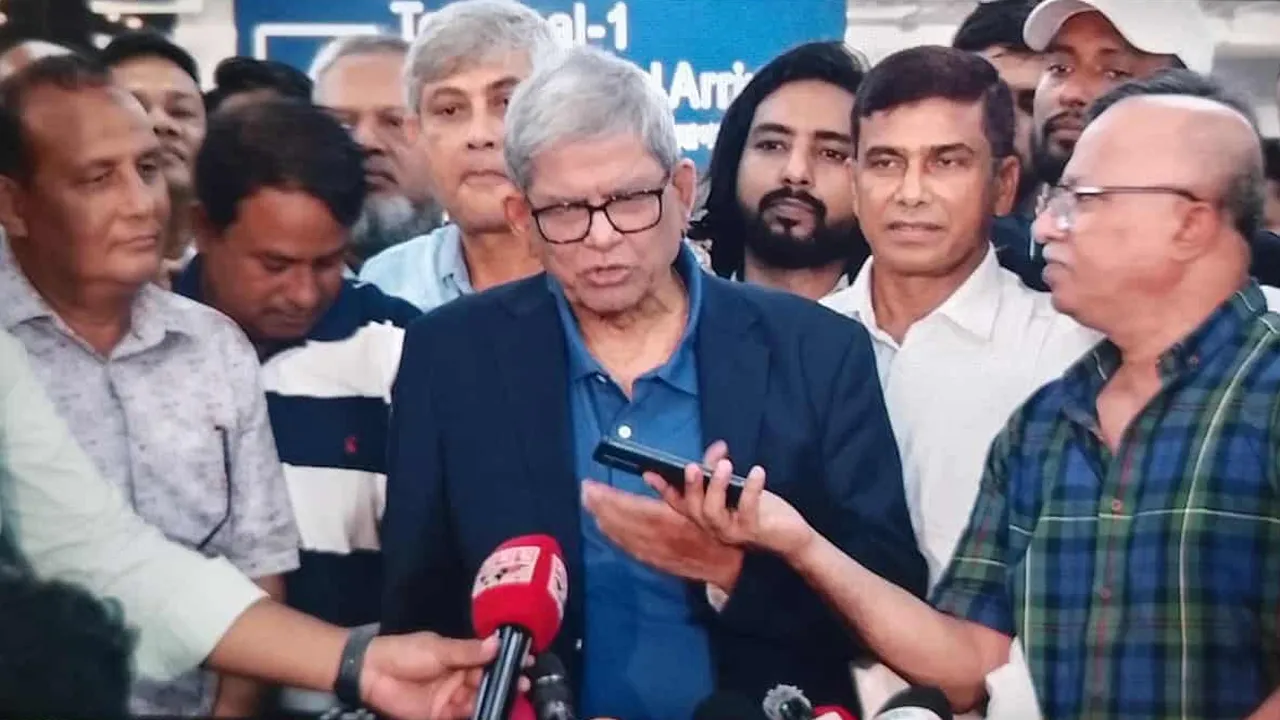 জুলাই সনদ বাস্তবায়ন আলোচনার মাধ্যমেই সমাধান হবে, আশা ফখরুলের