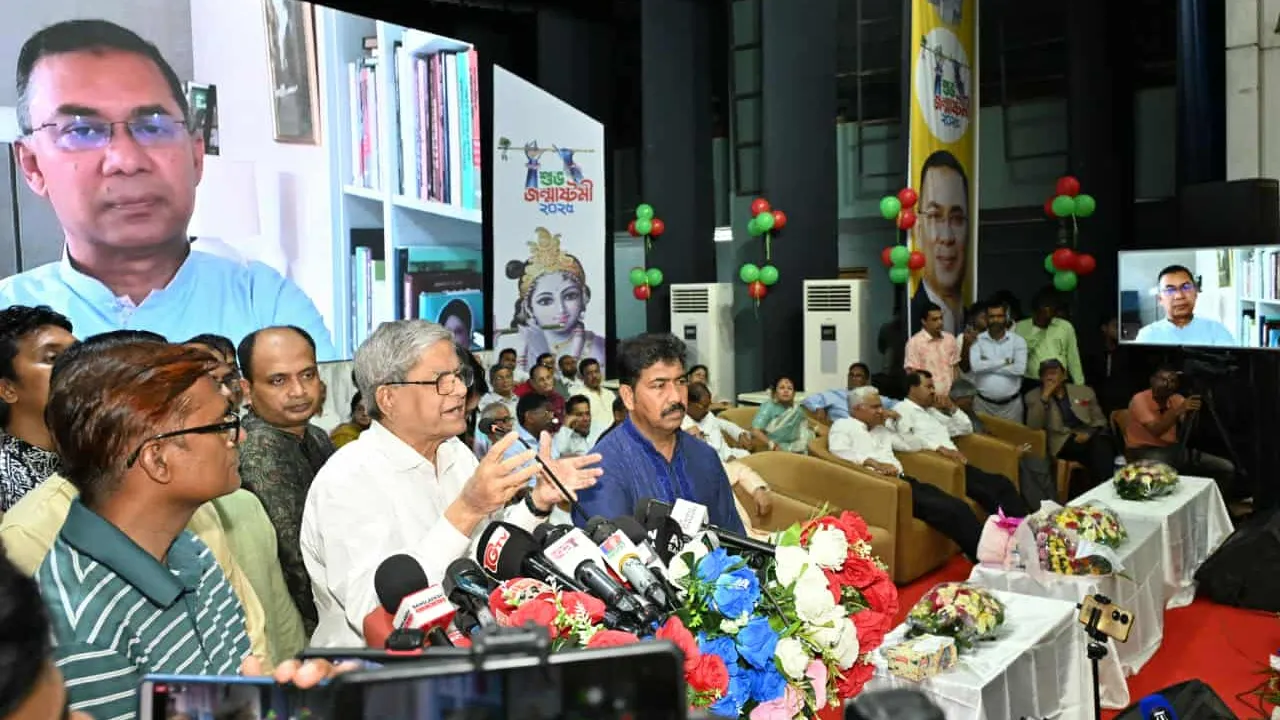 বিভক্তি-বিভাজনের রাজনীতি আর না করার আহ্বান মির্জা ফখরুলের
