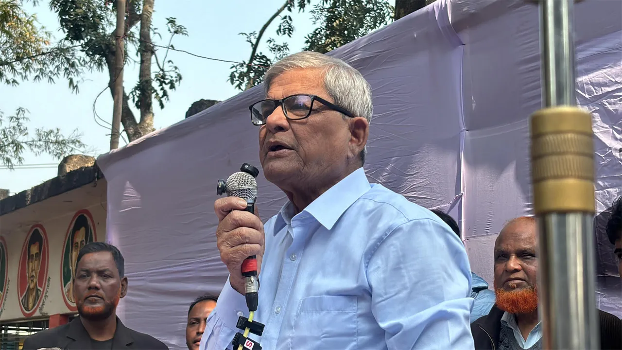 এই নির্বাচনে সঠিক সিদ্ধান্ত নিন : মির্জা ফখরুল