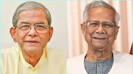 রাষ্ট্রপতি নির্বাচিত হওয়ায় মির্জা ফখরুলকে ড. ইউনূসের অভিনন্দন