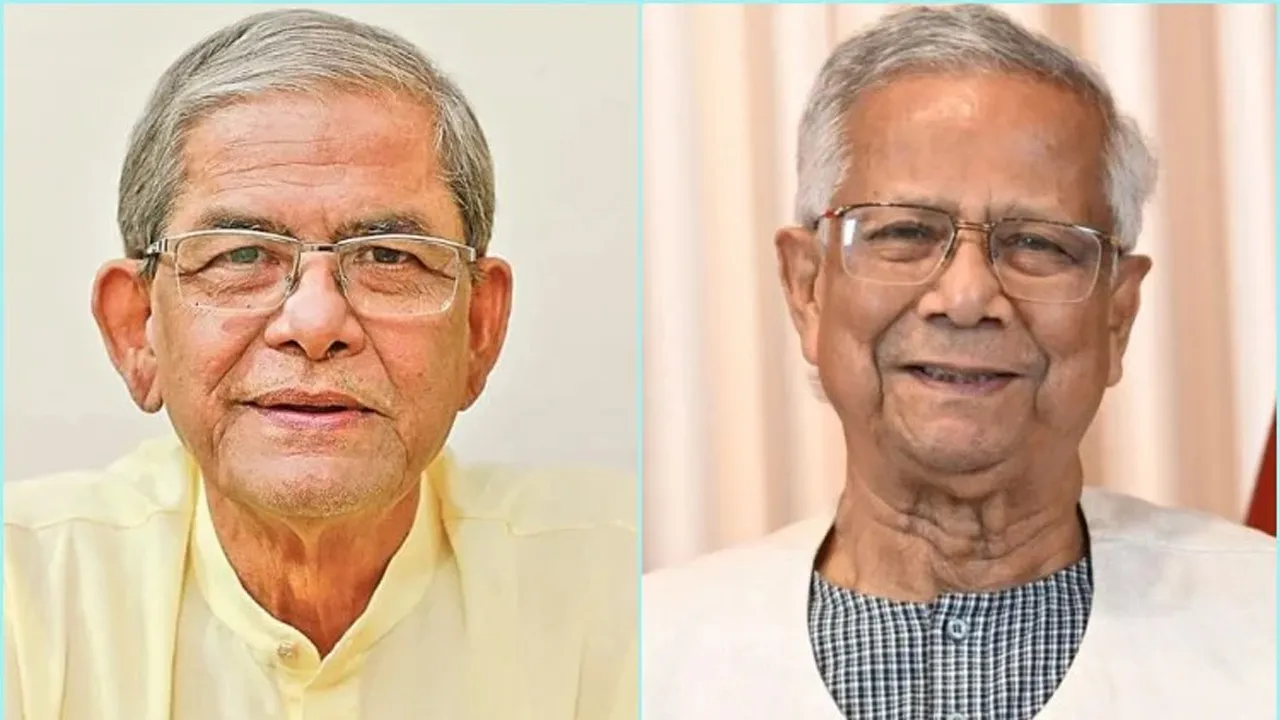 রাষ্ট্রপতি নির্বাচিত হওয়ায় মির্জা ফখরুলকে ড. ইউনূসের অভিনন্দন