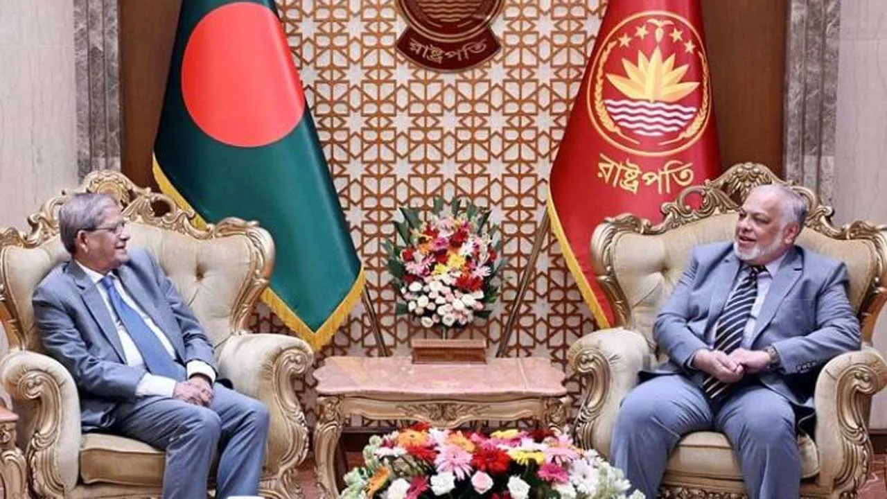 রাষ্ট্রপতির সাথে প্রধান বিচারপতির সাক্ষাৎ