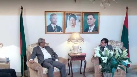 বিএনপি মহাসচিবের সাথে ফ্রান্সের নতুন রাষ্ট্রদূতের সৌজন্য সাক্ষাৎ