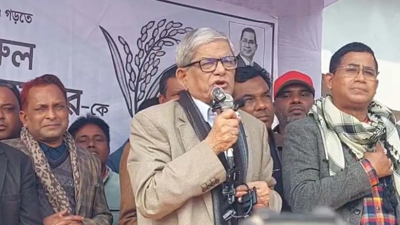১৫ বছর পর সুষ্ঠু নির্বাচনের সুযোগ, জালিয়াতির আশঙ্কা নেই : মির্জা ফখরুল
