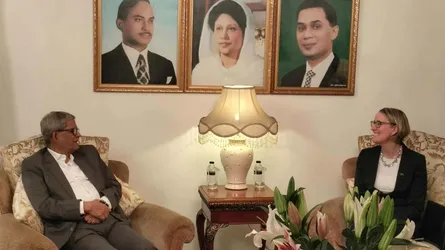 বিএনপির সাথে ব্রিটিশ হাইকমিশনারের বৈঠক