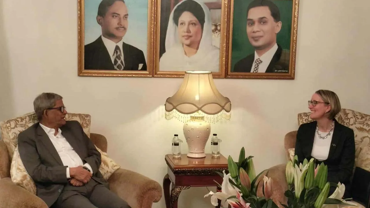 বিএনপির সাথে ব্রিটিশ হাইকমিশনারের বৈঠক