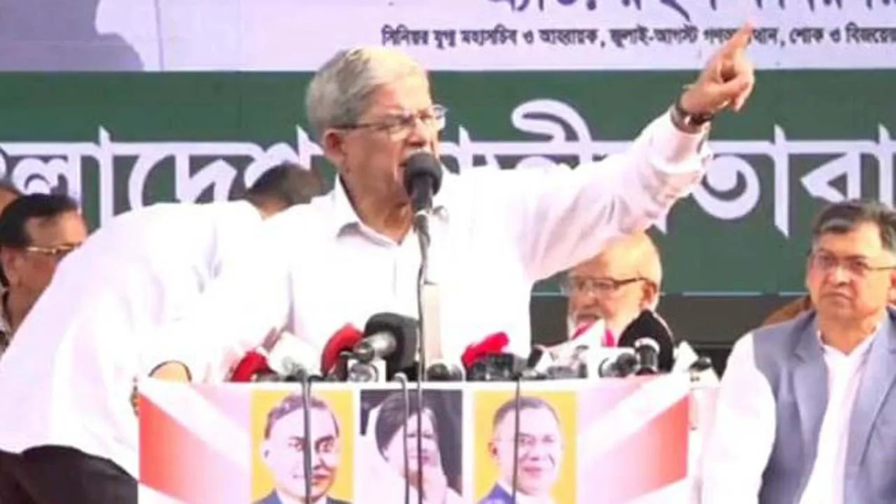 তারেক রহমান নেতৃত্ব দিয়ে মুক্তির পথ দেখিয়েছেন : মির্জা ফখরুল