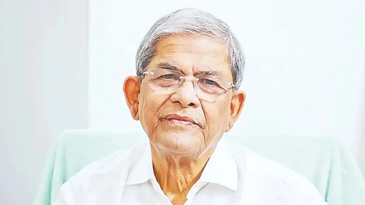 রাতে চীনের উদ্দেশে রওনা দিয়েছেন মির্জা ফখরুল