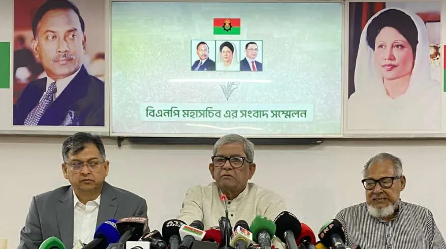 উদ্দেশ্য একটাই, গণতন্ত্রে ফিরে যেতে চাই : মির্জা ফখরুল