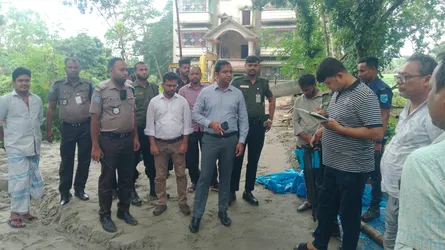 চরভদ্রাসনে শত বছরের খাল দখলমুক্ত, নিলামে বিক্রি দখলের মালামাল