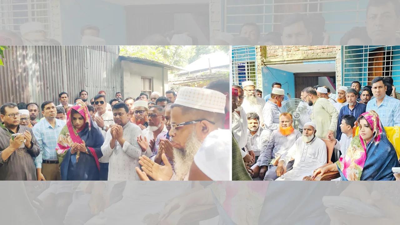 চেয়ারম্যান সাহেব ফকিরের শোকসন্তপ্ত পরিবারের পাশে পররাষ্ট্র প্রতিমন্ত্রী