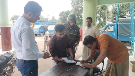 ফরিদপুরে ফিলিং স্টেশনে অবৈধভাবে সিলিন্ডারে গ্যাস রিফিল, জরিমানা
