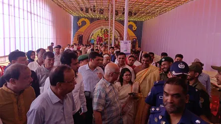 দুর্গাপূজা নির্বিঘ্ন করতে সবাই কাজ করছে : মুক্তিযুদ্ধ বিষয়ক উপদেষ্টা