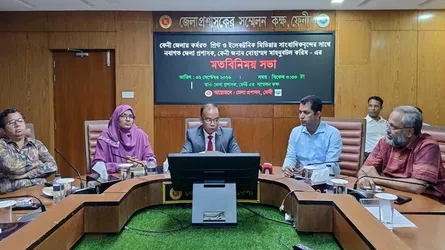 ফেনীতে সাংবাদিকদের সাথে নবাগত ডিসির মতবিনিময়