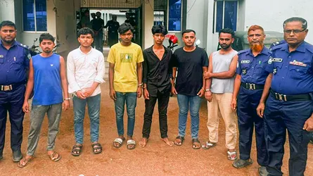 দাগনভূঞায় স্বামীকে আটকে রেখে স্ত্রীকে ধর্ষণচেষ্টা : গ্রেফতার ৬