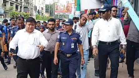 চার দিনের অভিযানে ফেনীর ফুটপাত অবৈধ দখলমুক্ত