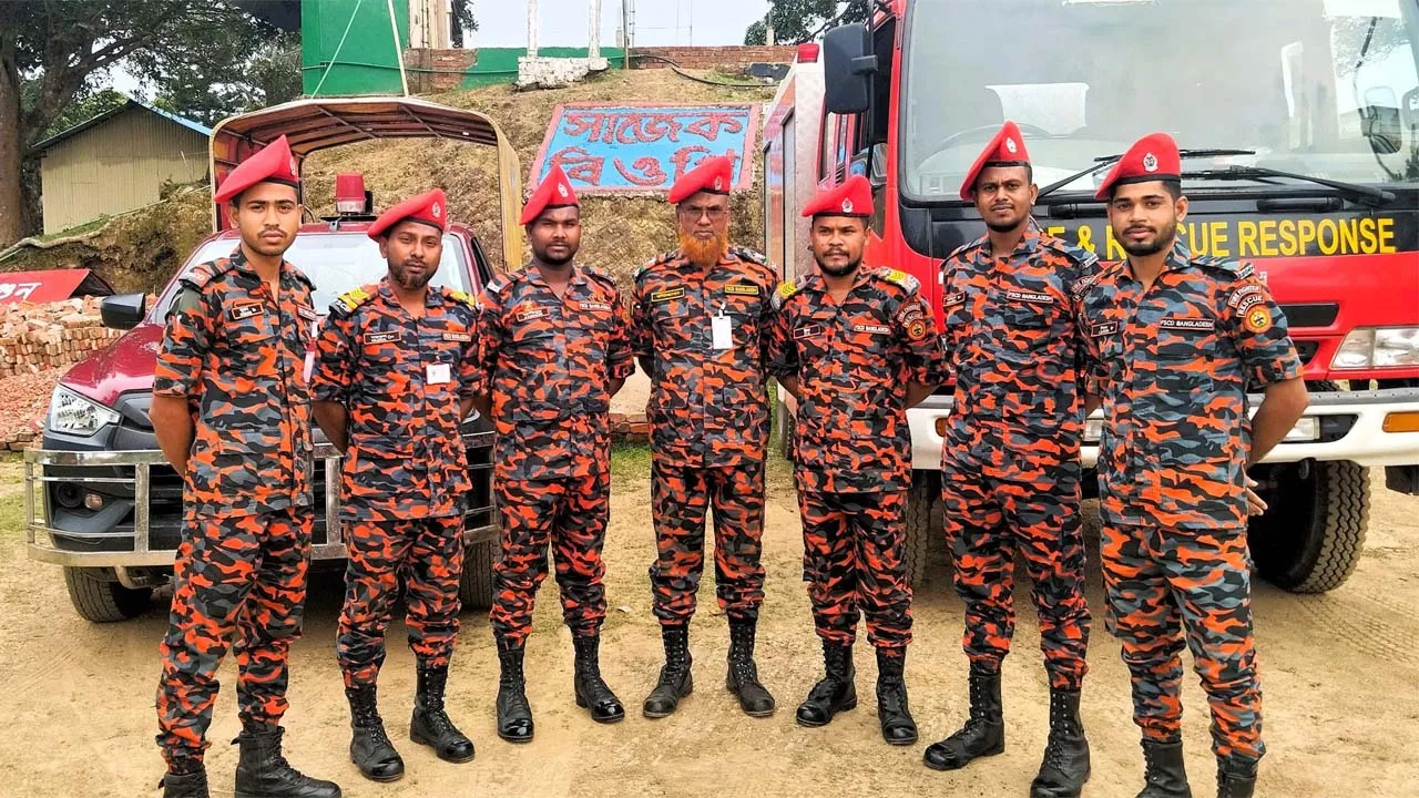 সাজেকে স্যাটেলাইট ফায়ার স্টেশনের কার্যক্রম শুরু