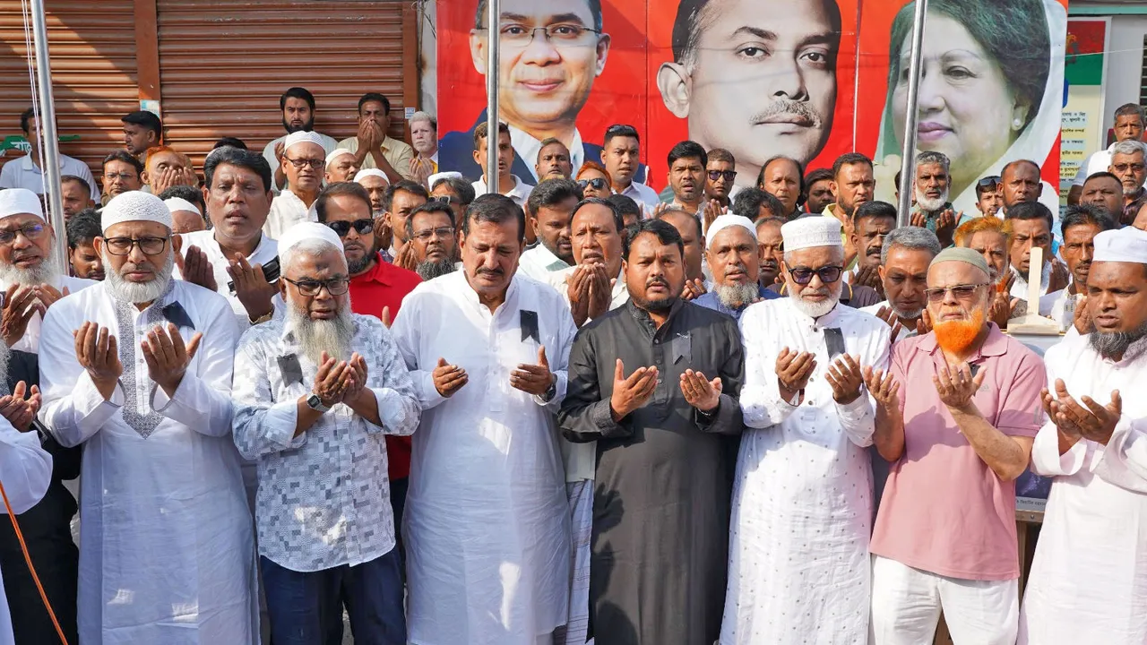 জিয়ার শাহাদত বার্ষিকীতে রাজশাহীতে অর্ধনমিত পতাকা