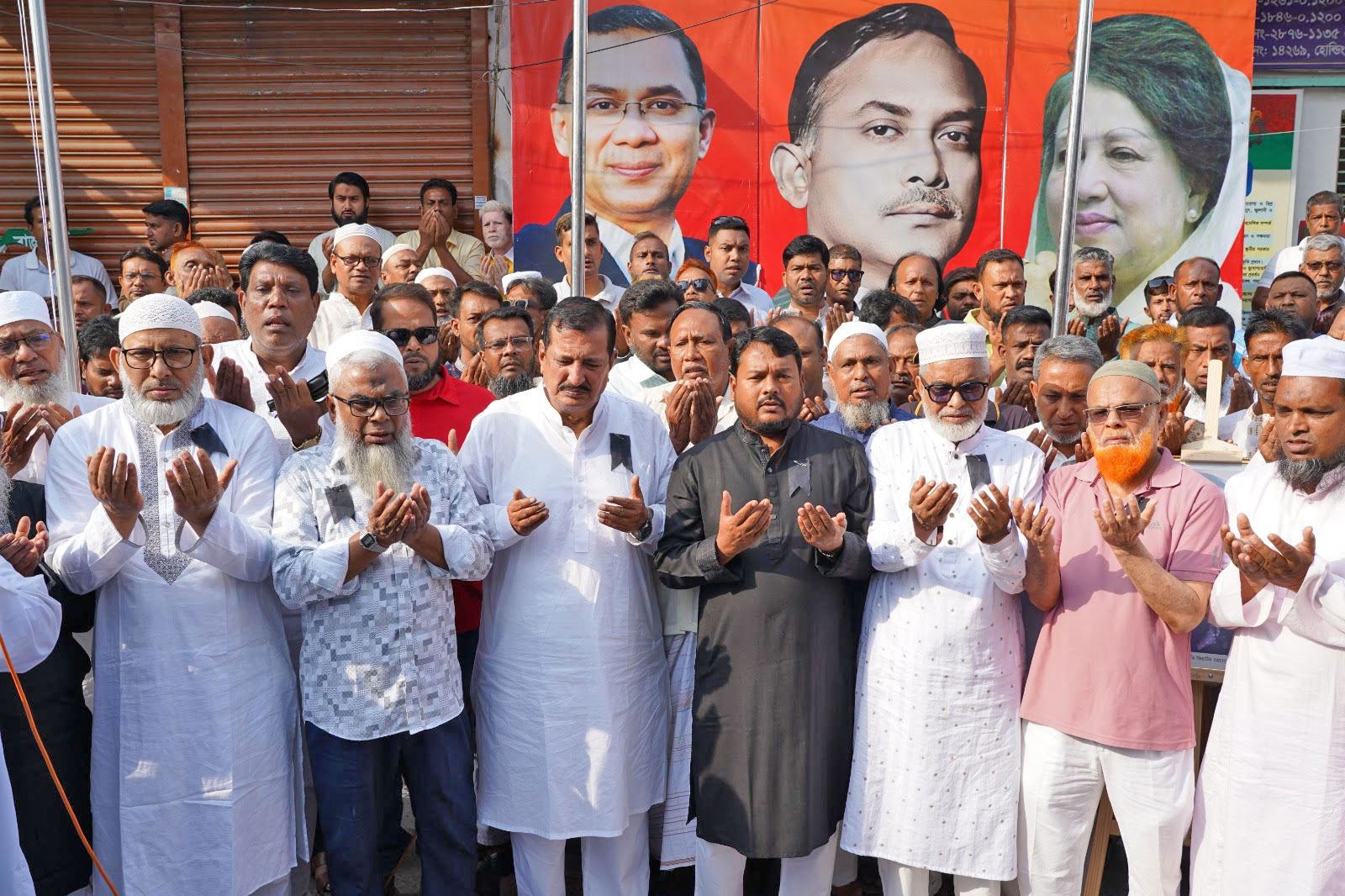 Flags-at-half-mast-in-Rajshahi-on-Zia's-martyrdom-anniversary