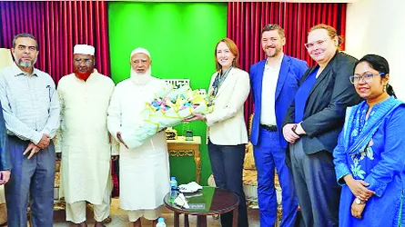 জামায়াত আমিরের সাথে অস্ট্রেলিয়ার হাইকমিশনারের সাক্ষাৎ