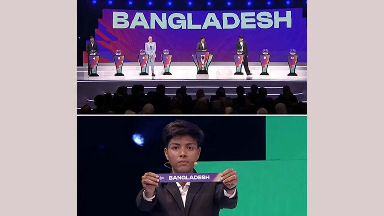 বি-গ্রুপে বাংলাদেশের প্রতিপক্ষ উজবেকিস্তান, চীন ও উত্তর কোরিয়া