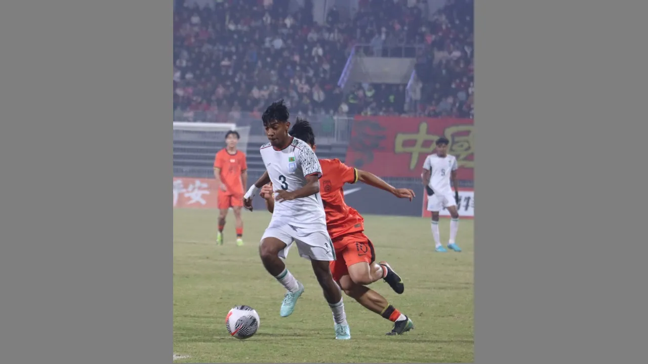 চীনের কাছে হেরে বাংলাদেশের স্বপ্ন ভঙ্গ