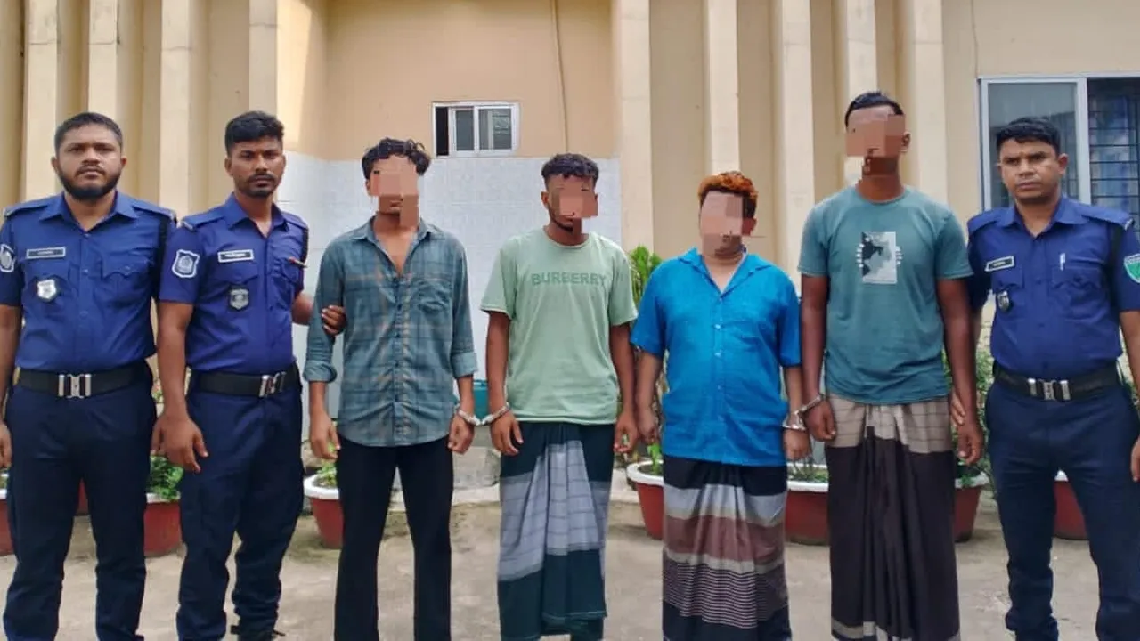 কানাইঘাট ছাত্রলীগের ৪ নেতাকর্মী কারাগারে