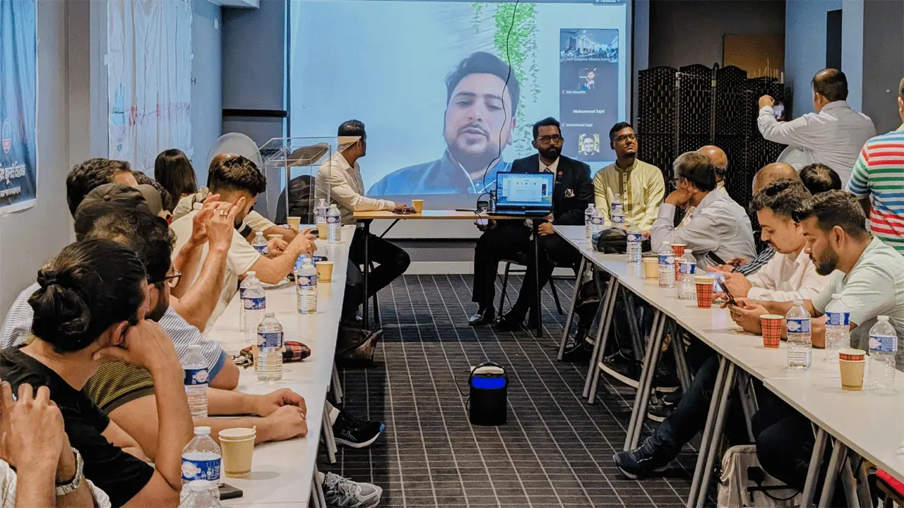 জাতীয় নির্বাচনের মতো স্থানীয় নির্বাচনেও প্রবাসীদের ভোটাধিকার দিতে হবে : নাহিদ ইসলাম