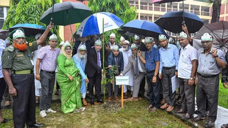গাকৃবিতে ‘জুলাই শহিদ স্মরণে’ বৃক্ষরোপণ, র‌্যালি ও আলোচনা সভা