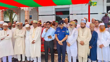 বিএনপির চেয়ারপারসনের সাবেক উপদেষ্টা অধ্যাপক আব্দুল কুদ্দুসকে গফরগাঁওয়ে রাষ্ট্রীয় মর্যাদায় দাফন
