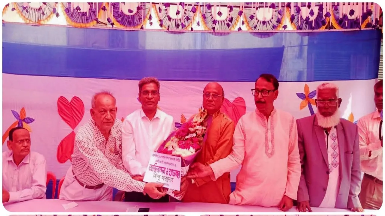 গফরগাঁওয়ে হিন্দু সম্প্রদায়ের সাথে এমপি বাচ্চুর মতবিনিময়