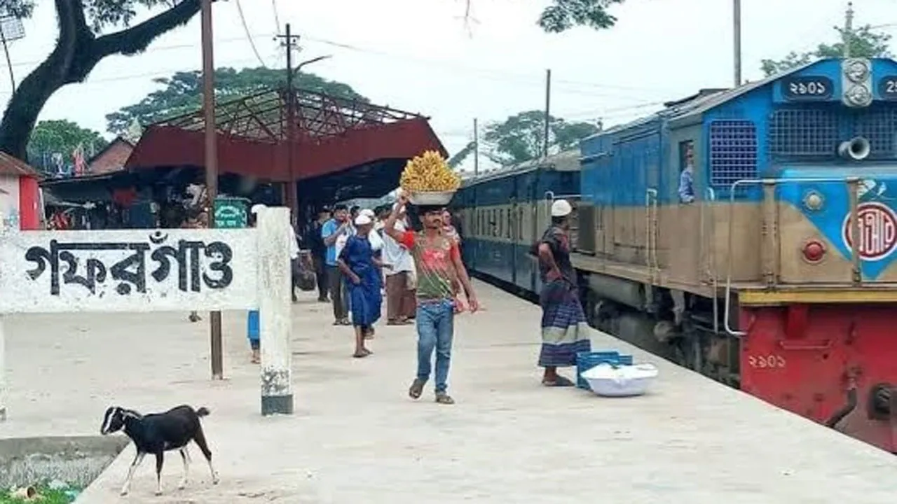 গফরগাঁওয়ে ট্রেনে কাটা পড়ে ব্যবসায়ীর মৃত্যু