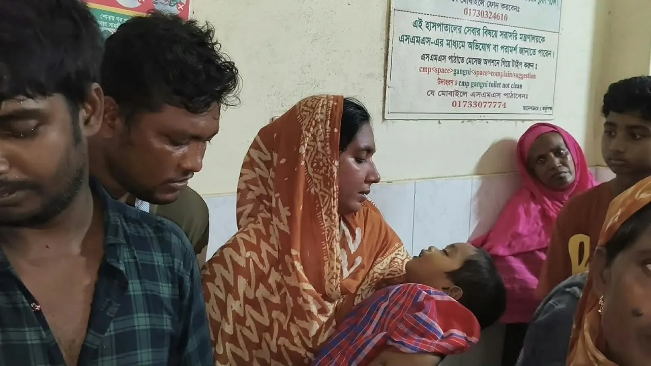 গাংনীতে পানিতে ডুবে শিশুর মৃত্যু