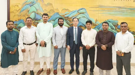 চীন দূতাবাসের ডেপুটি চিফ অফ মিশনের সাথে গণঅধিকার পরিষদের বৈঠক