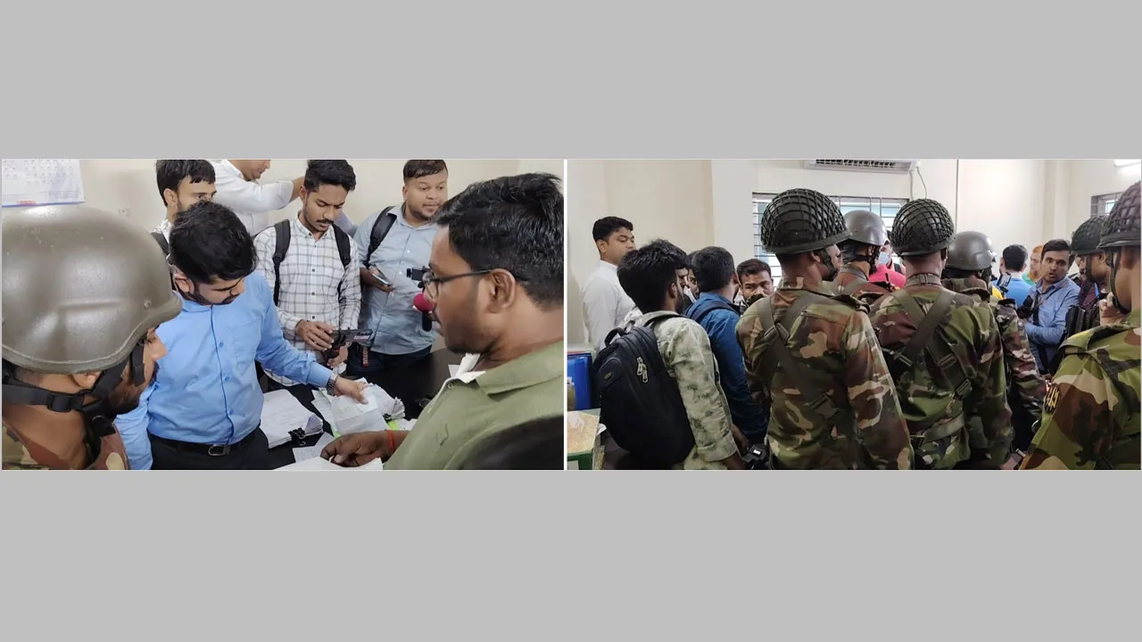 কালীগঞ্জে অতিরিক্ত মূল্যে সিলিন্ডার বিক্রির অভিযোগে সেনাবাহিনীর অভিযান