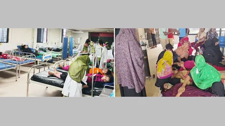 গাজীপুরে পোশাক কারখানায় হঠাৎ অসুস্থ অর্ধশতাধিক শ্রমিক