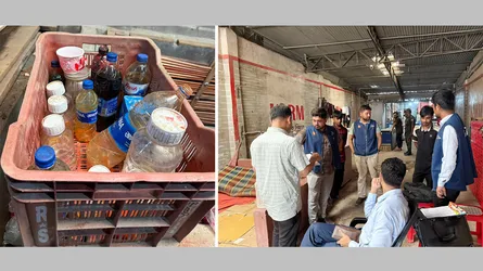 অস্বাস্থ্যকর ও নোংরা পরিবেশে খাদ্যদ্রব্য উৎপাদন, ২ প্রতিষ্ঠানকে জরিমানা