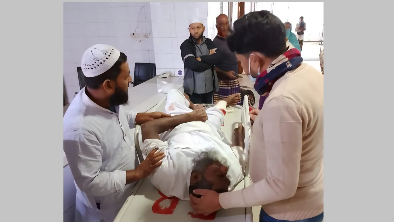 শ্রীপুরে ফজরের নামাজে যাওয়ার পথে সন্ত্রাসীদের হামলায় রক্তাক্ত মসজিদের ইমাম