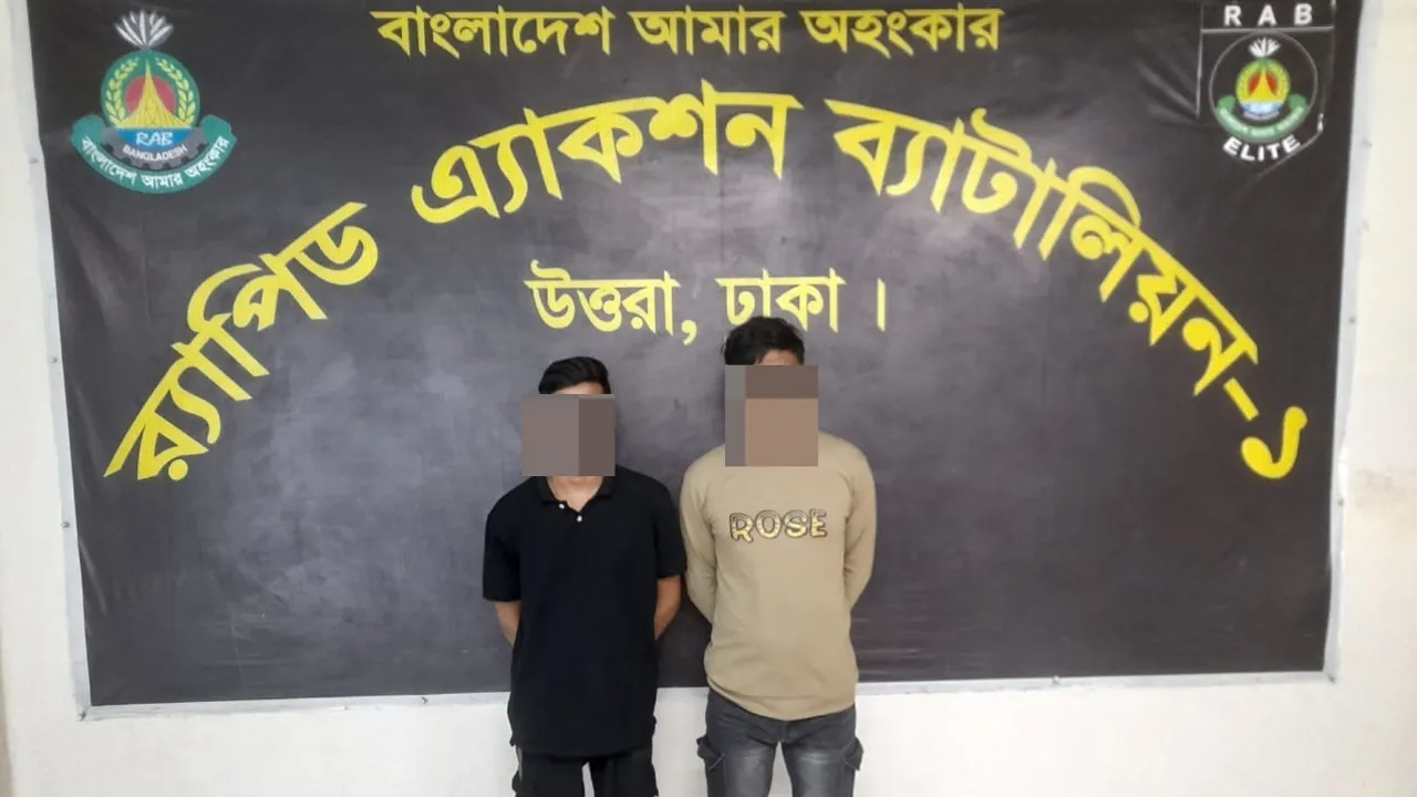 টঙ্গীতে চাঞ্চল্যকর হত্যা মামলার ২ আসামি গ্রেফতার