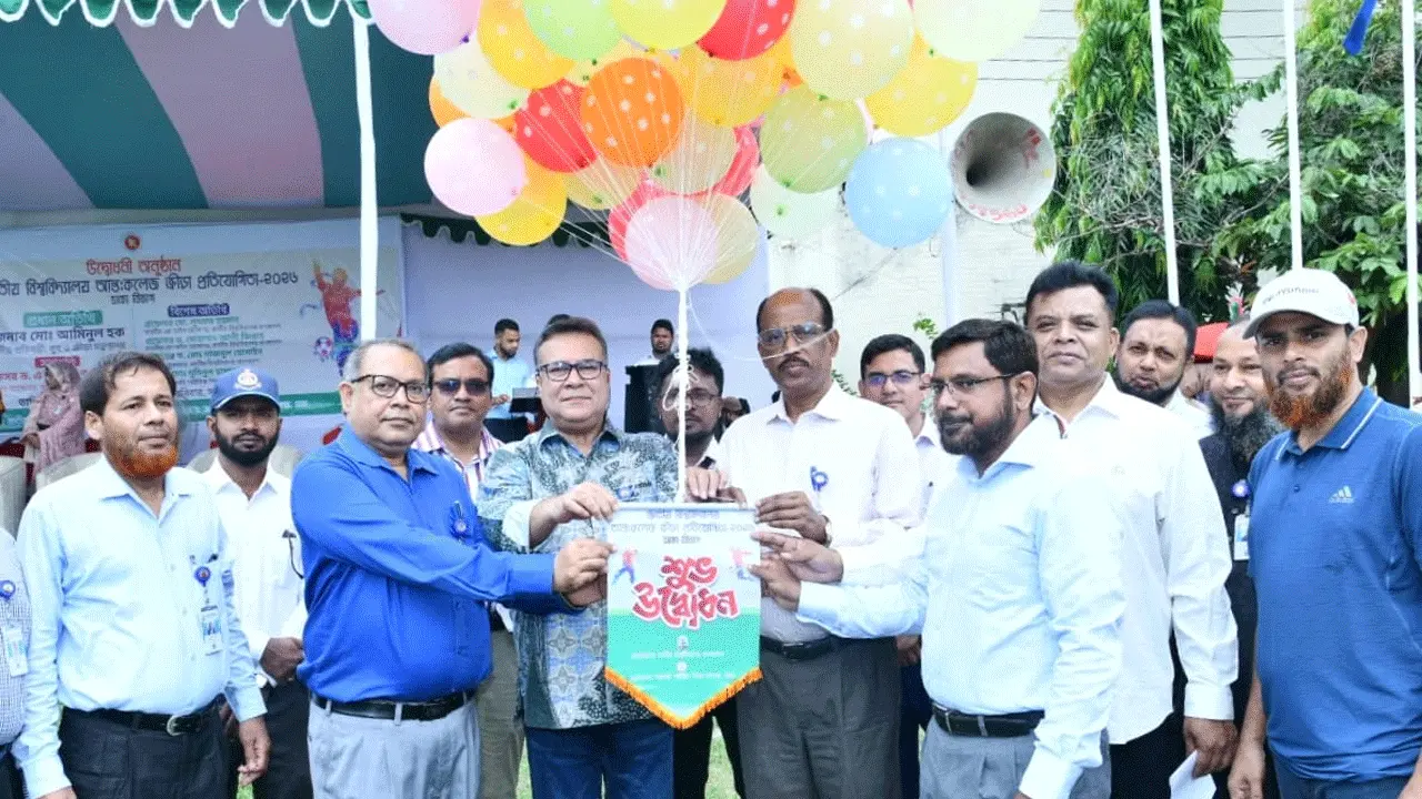 জাতীয় বিশ্ববিদ্যালয়ের আন্তঃকলেজ ক্রীড়া প্রতিযোগিতা শুরু