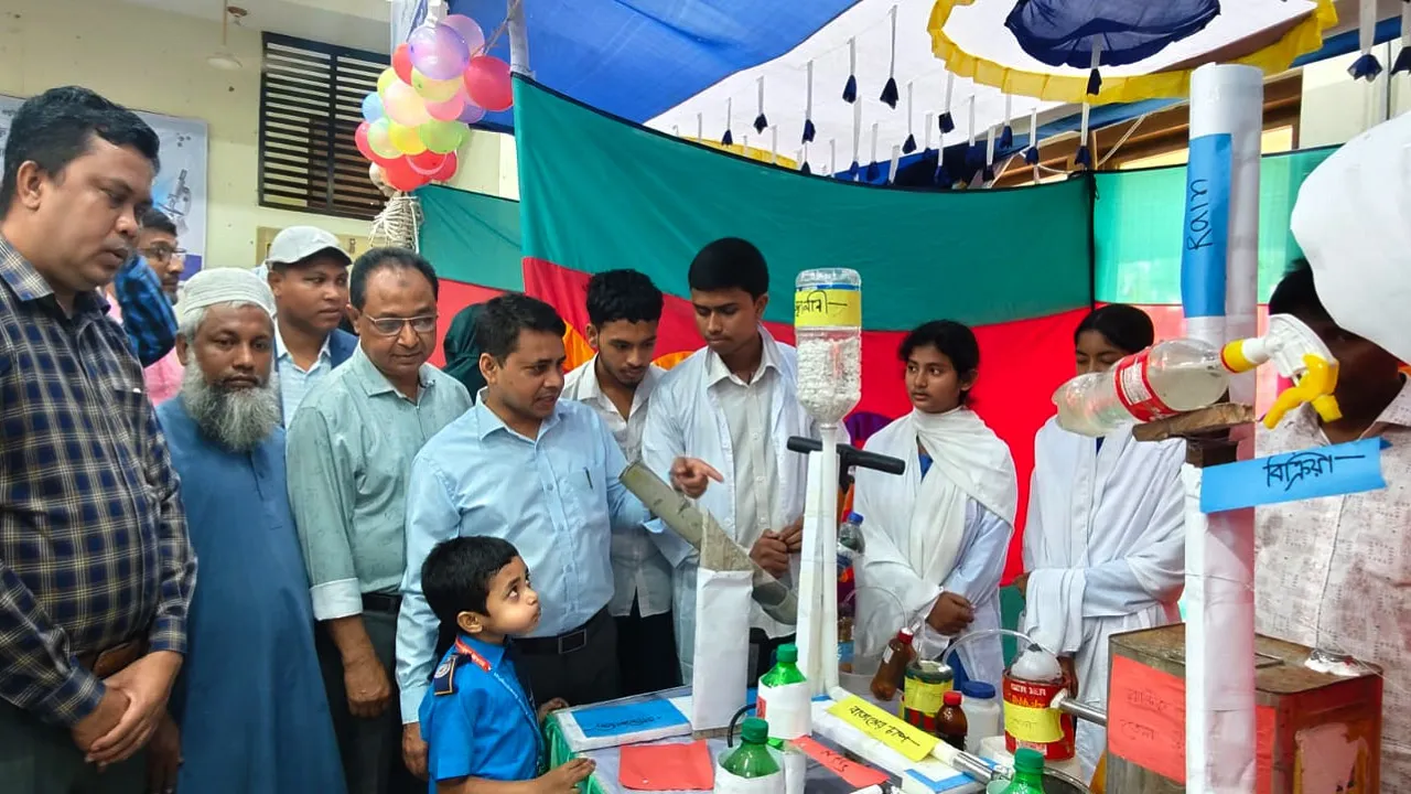 সিলেটের গোয়াইনঘাটে জাতীয় বিজ্ঞান ও প্রযুক্তি মেলার উদ্বোধন