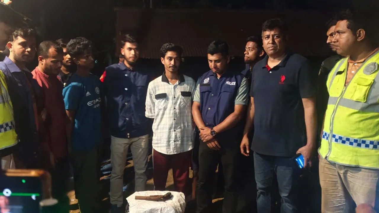 জাফলংয়ে কূপ থেকে দেশীয় পিস্তল উদ্ধার, আটক ৩