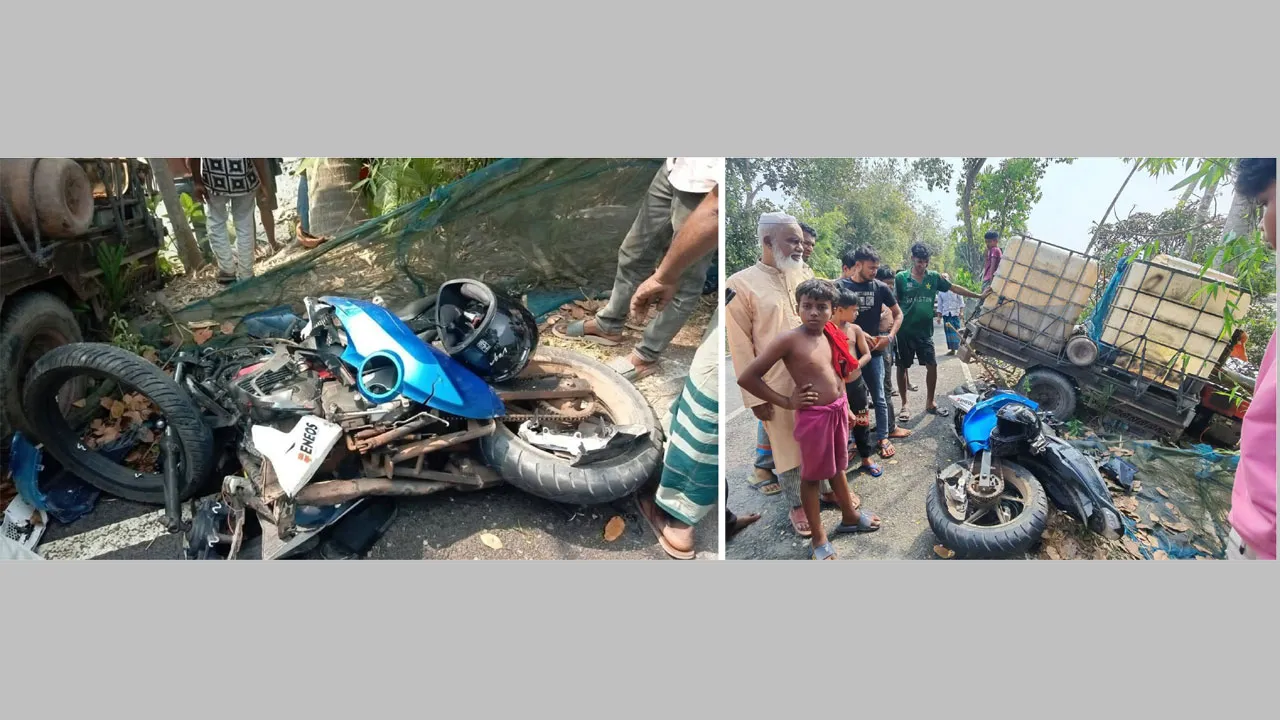 কোটালীপাড়ায় মোটরসাইকেল-টমটম সংঘর্ষে কলেজছাত্র নিহত
