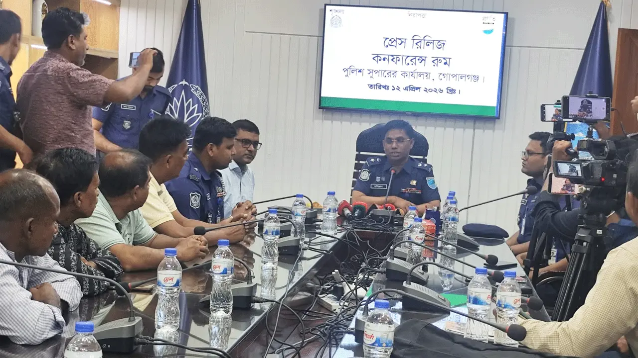 গোপালগঞ্জে বিপুল পরিমাণ মাদক ও নগদ অর্থসহ গ্রেফতার ১