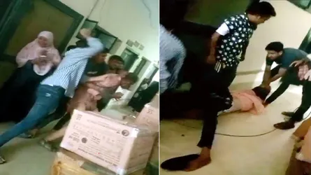 হাসপাতালে বাবার ওপর হামলা, রশিতে বেঁধে নিয়ে গেল ছেলে