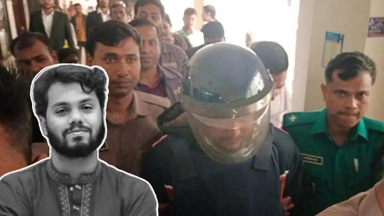 ওসমান হাদি হত্যা মামলায় রুবেল ৬ দিনের রিমান্ডে