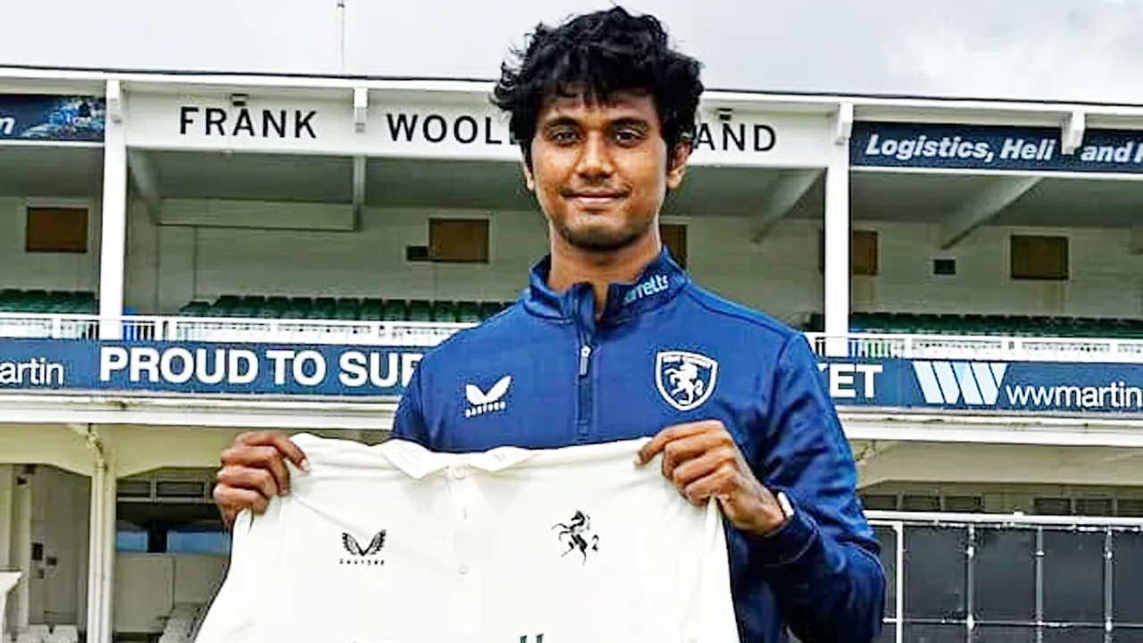 কেন্টের হয়ে অভিষেকেই নজর কাড়লেন হাসান মাহমুদ