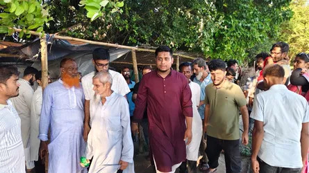 হরিরামপুরে আকস্মিক ভ্রমণে হাসনাত আব্দুল্লাহ এমপি