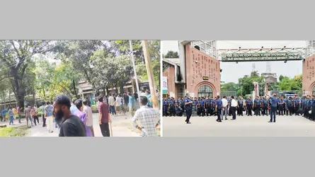 হাবিপ্রবিতে ২ হলের সংঘর্ষের ঘটনায় আজীবন বহিষ্কার ৬ শিক্ষার্থী